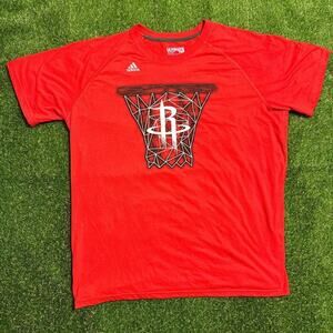 Adidas x Houston Rockets Basketball Net Graphic Tee